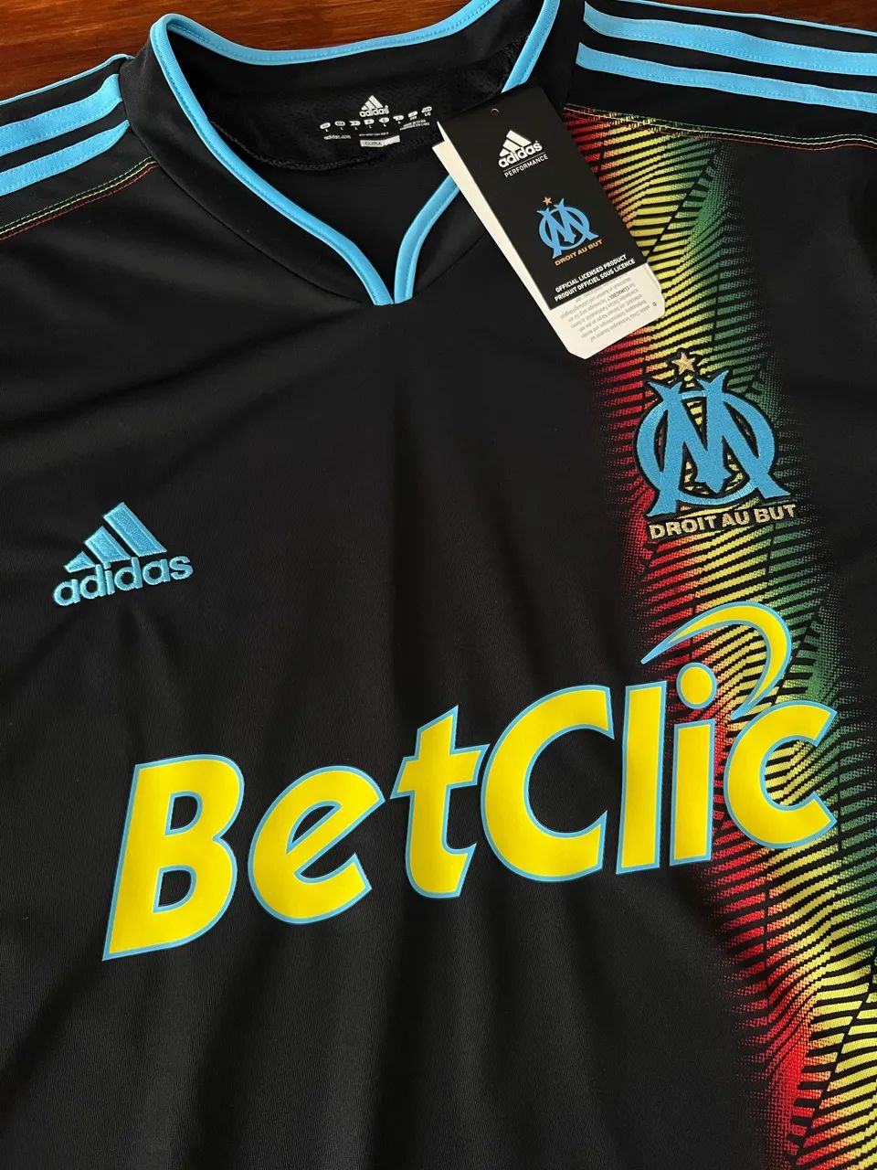 Camisa Olympique Marselha 2010/2011 original na etiqueta  - Foto 2