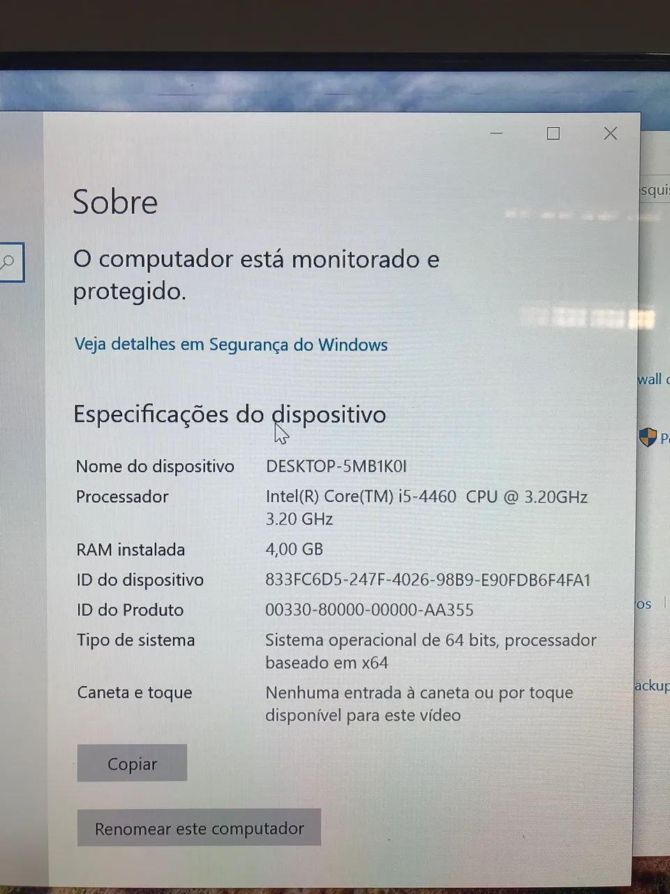 Computador simples para estudo e trabalho
