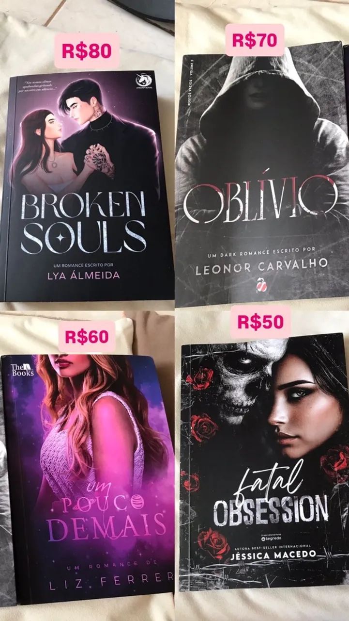 Vendo livros 
