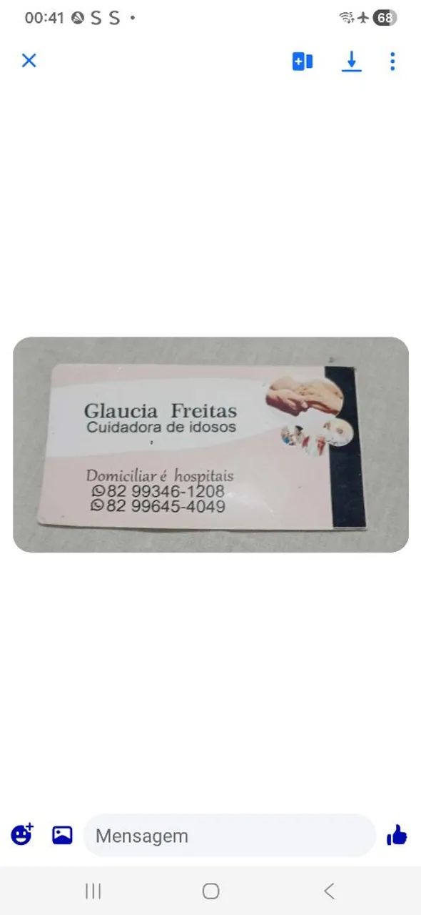 Experiência, responsabilidade e amor no cuidar.