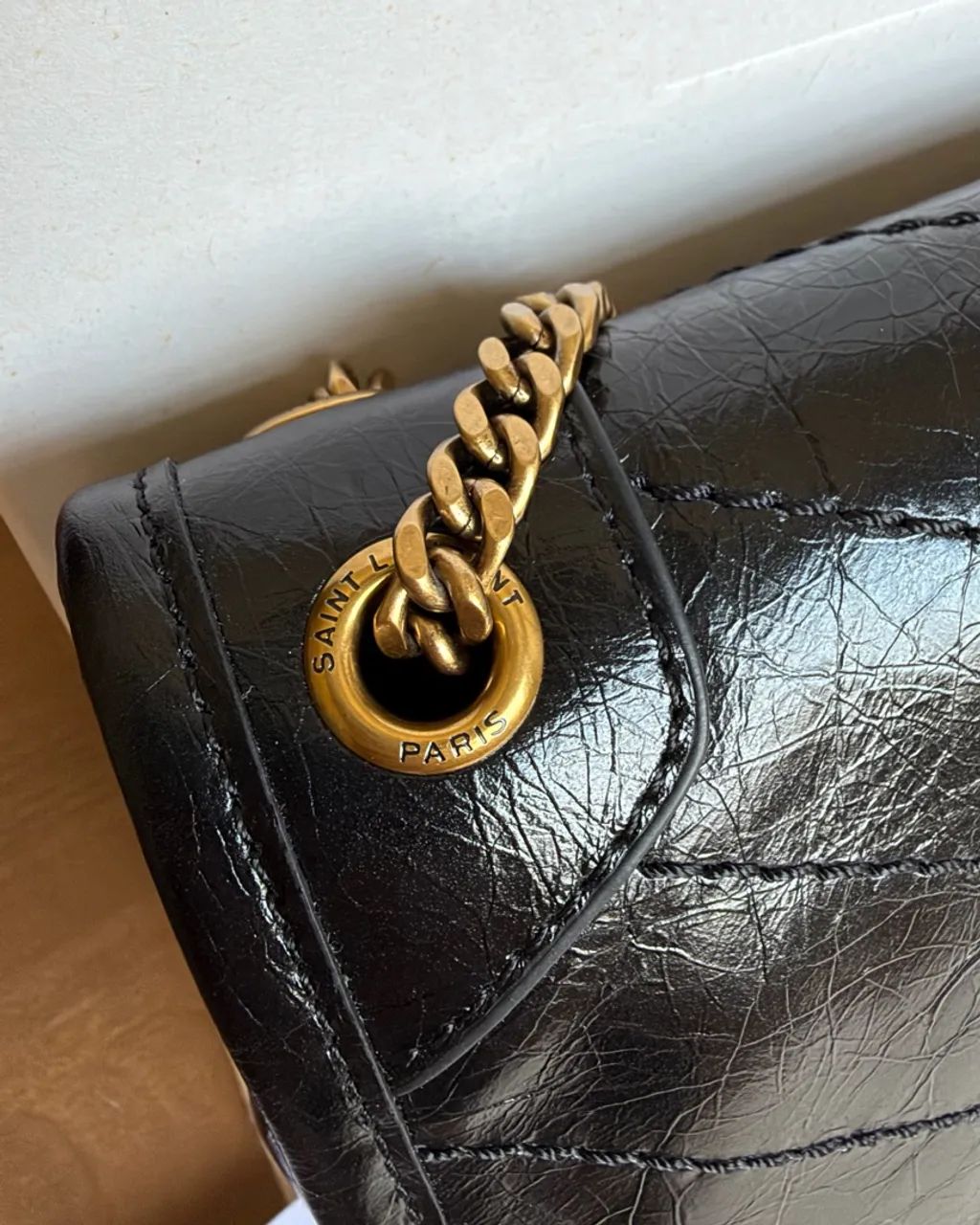 Bolsa Ysl Originak Niki mini Saint Laurent - Foto 5