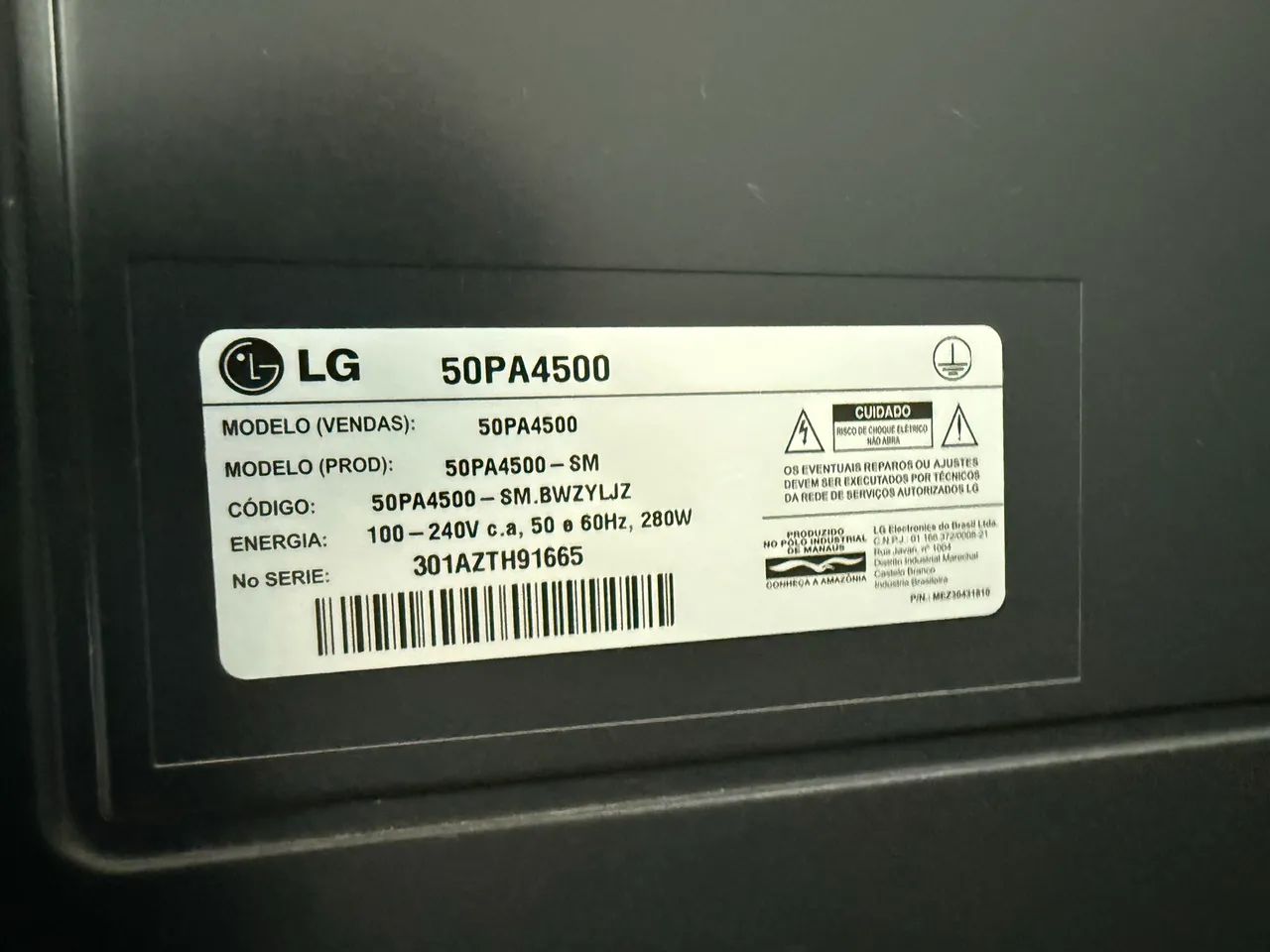 TV LG 50? Plasma - Foto 4
