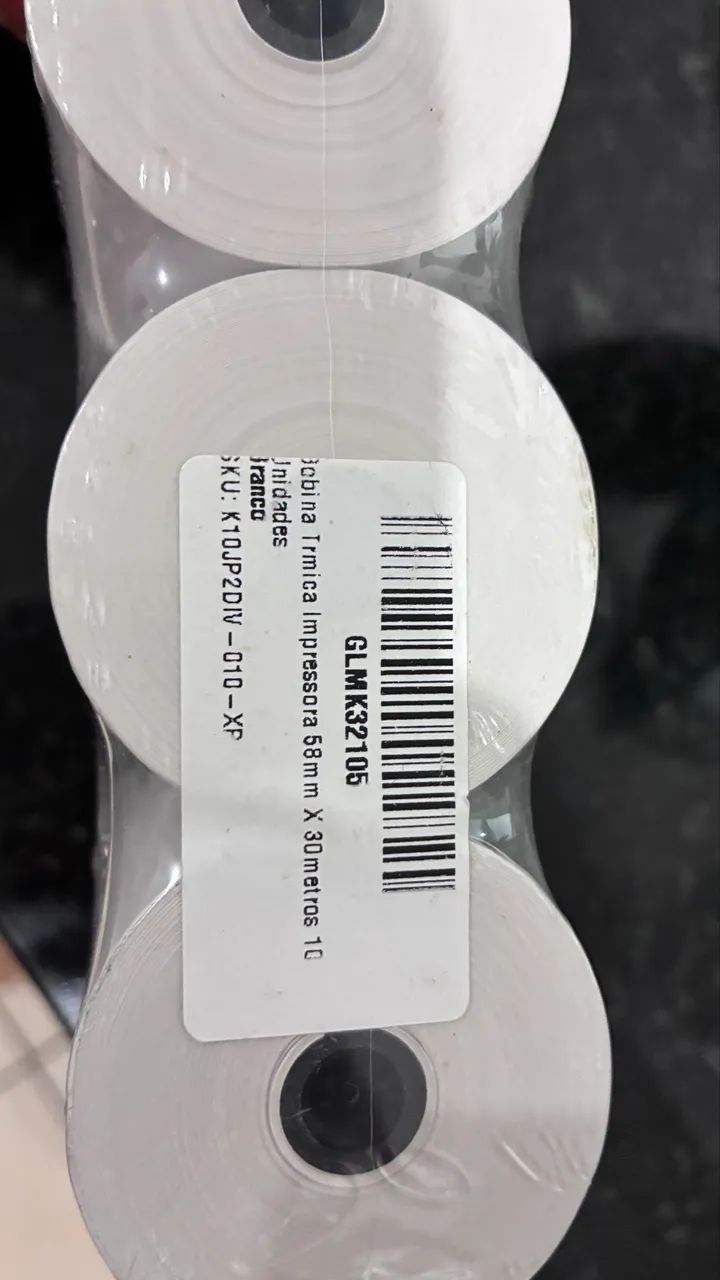 Bobina para impressora 