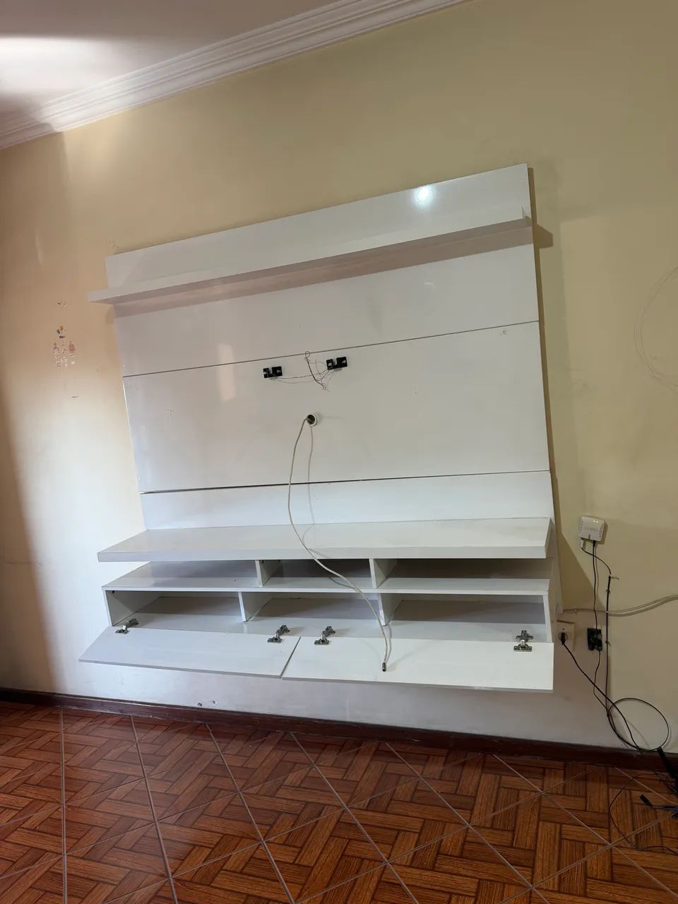 Estante suspensa branca  - Foto 5