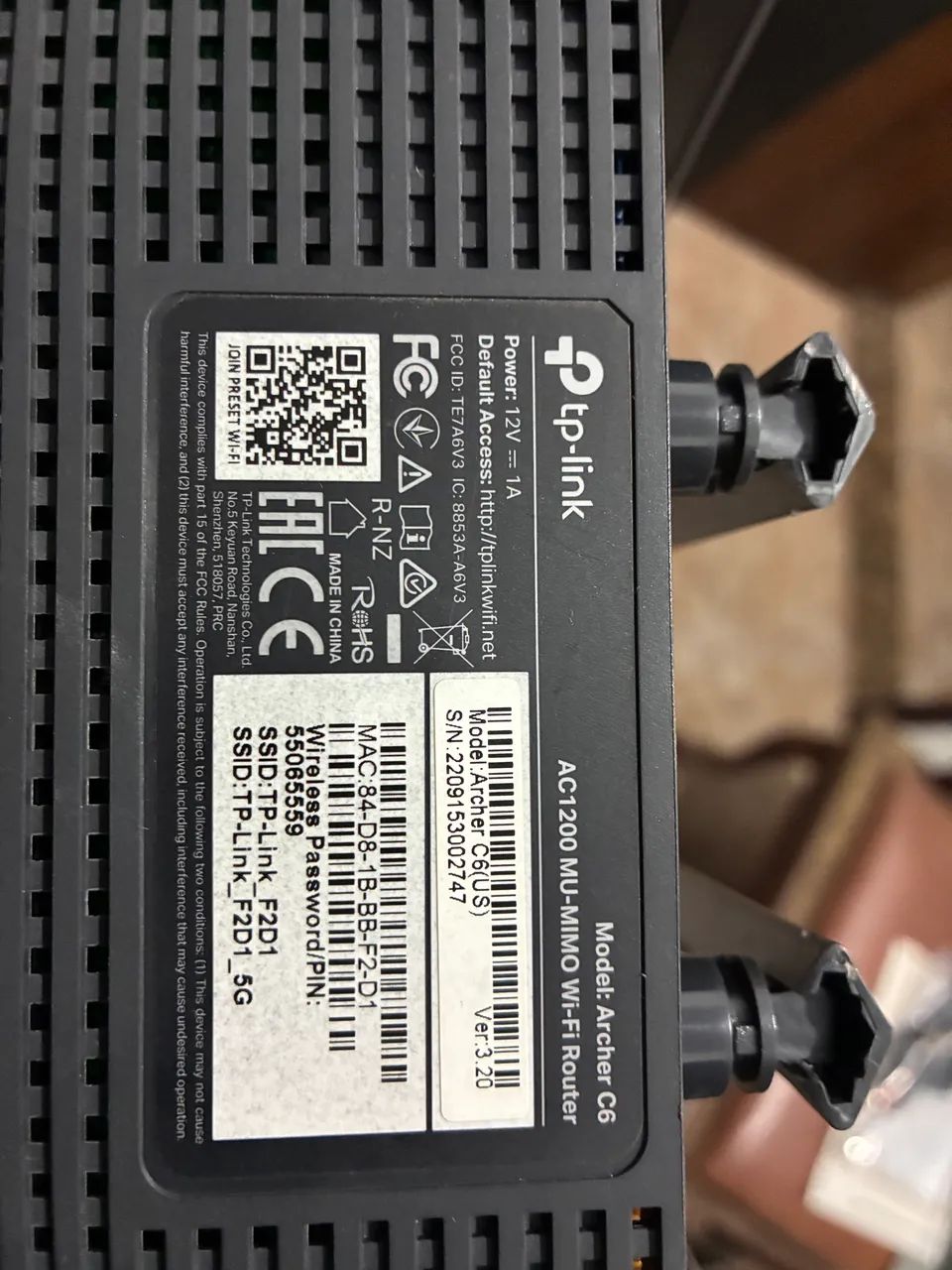 Roteador TP-LINK ARCHER C6 - Foto 3