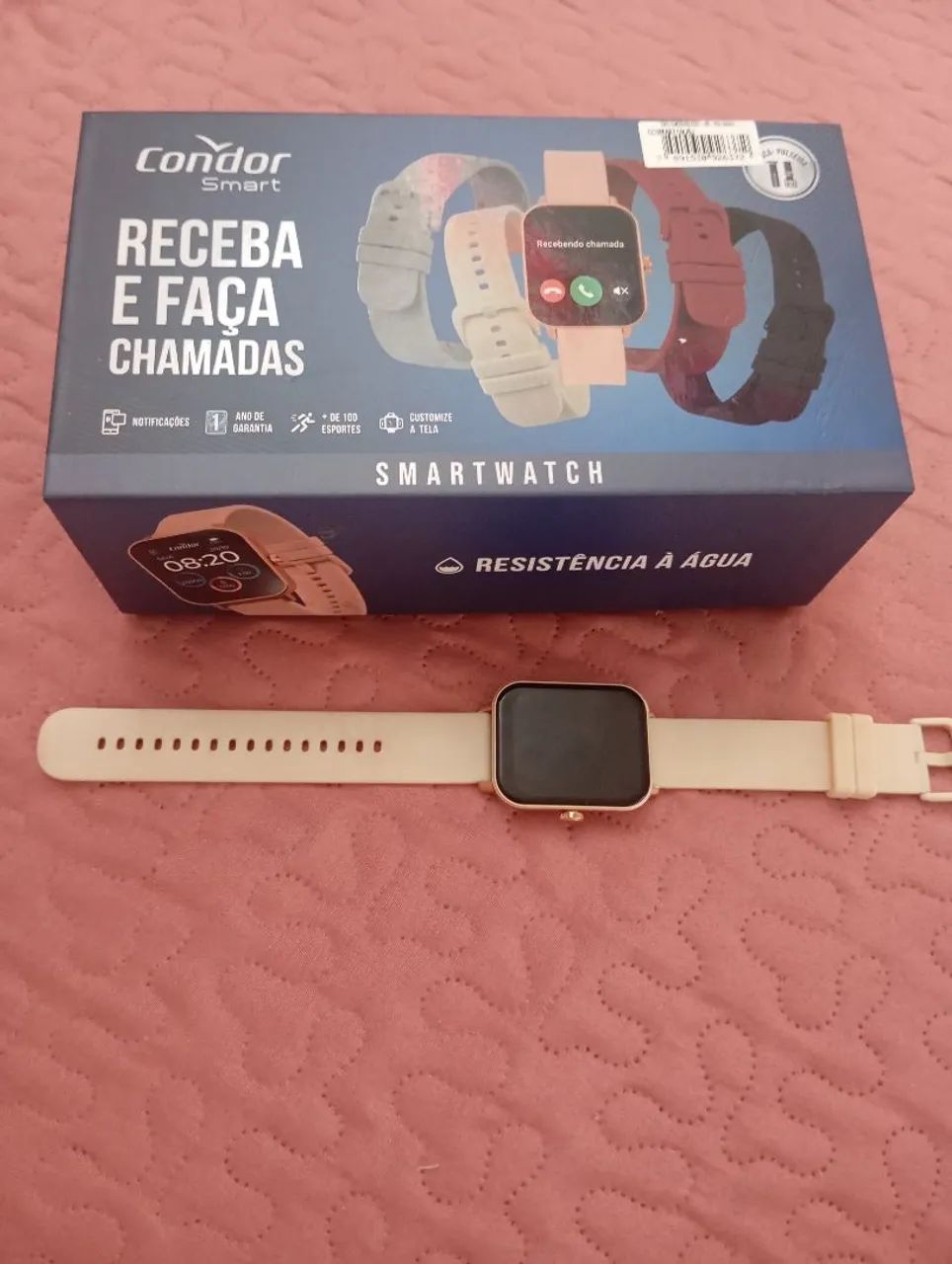 Smartwatch Feminino Condor com Kit de 5 Pulseiras! - Foto 3