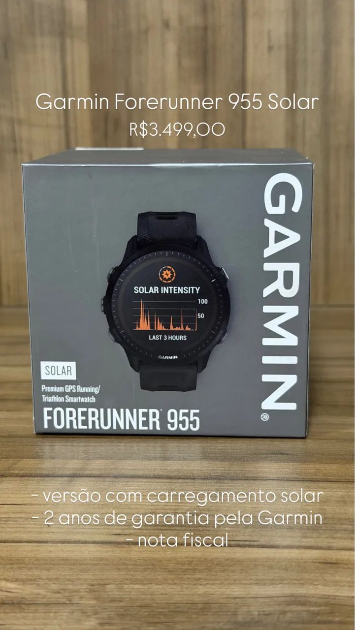 Relógio Garmin Forerruner 955 Solar  - Foto 2