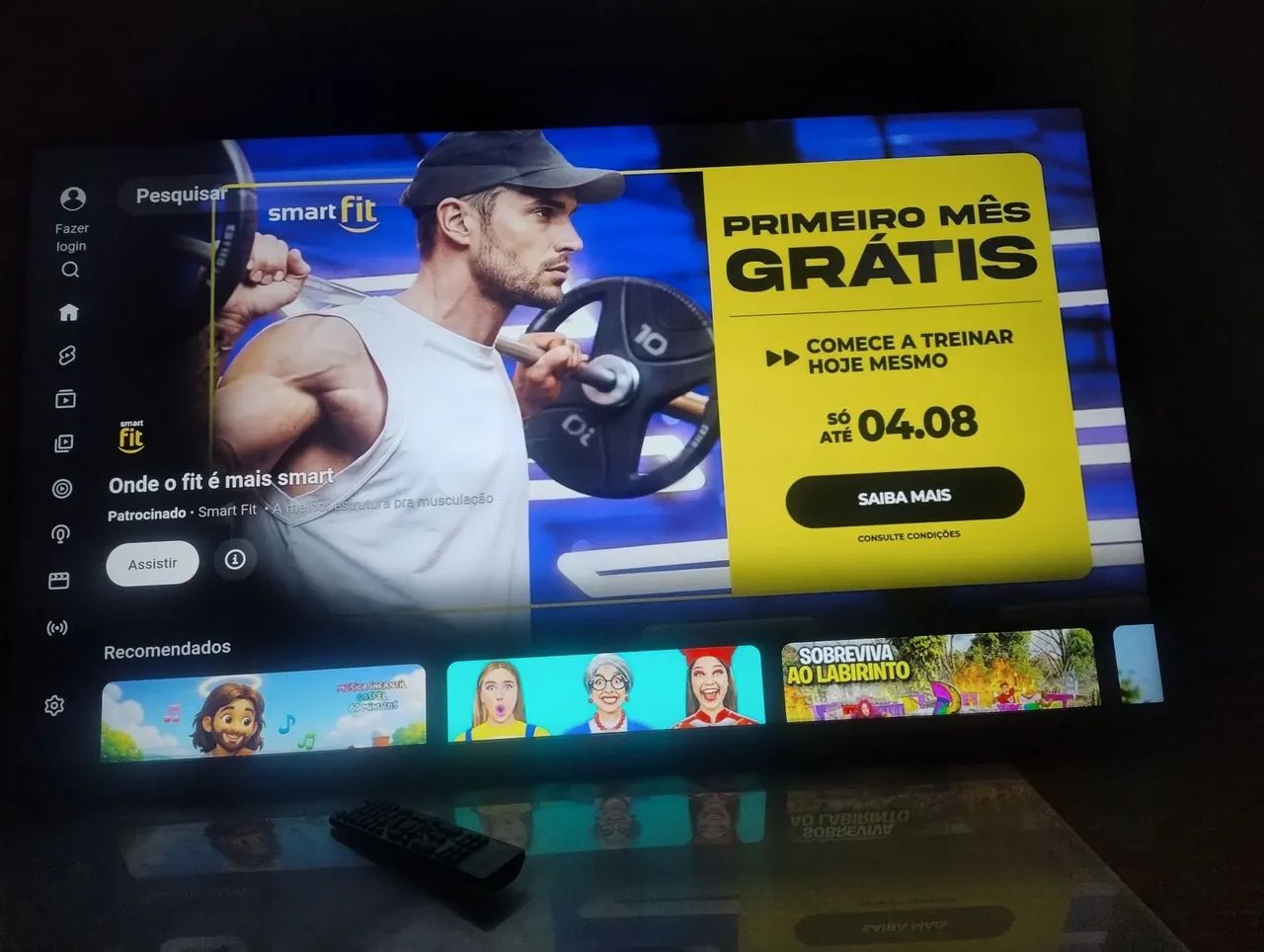 Vendo TV smart 55 polegadas Philco 