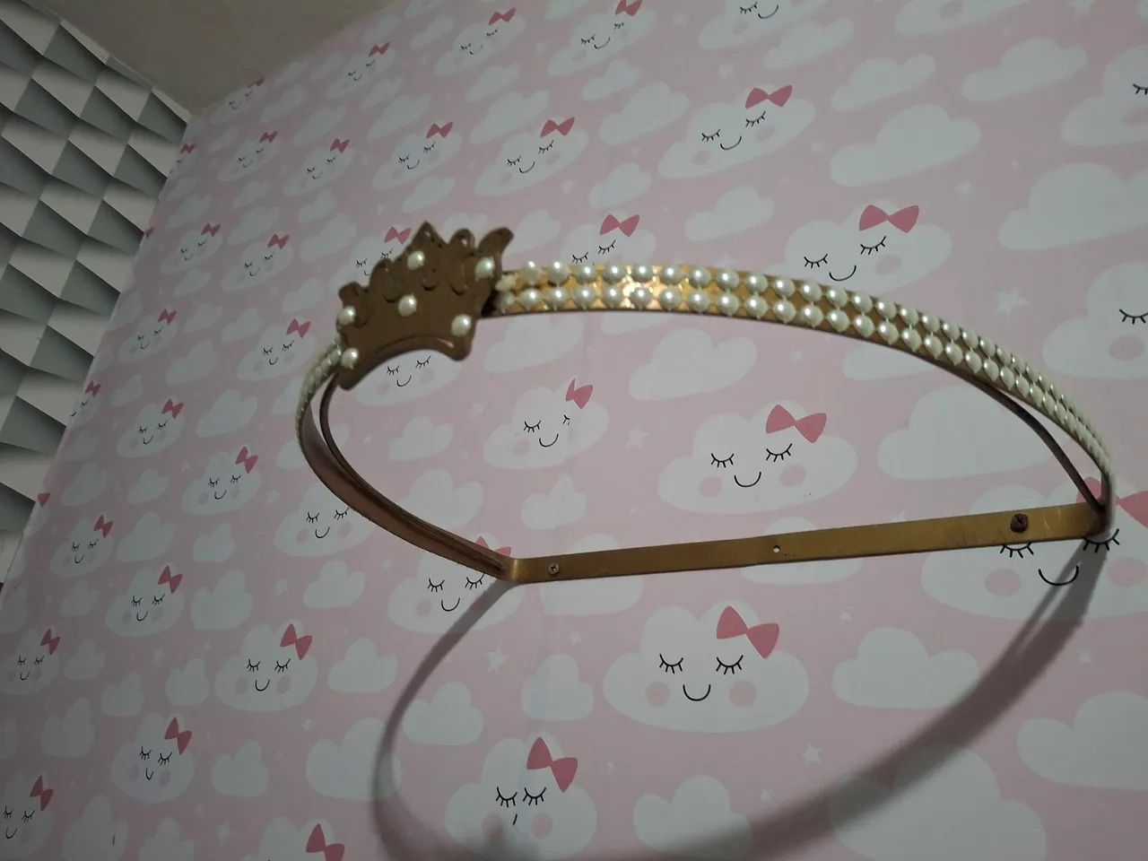 Berço americano branco + colchão impermeavel + dossel - Foto 5