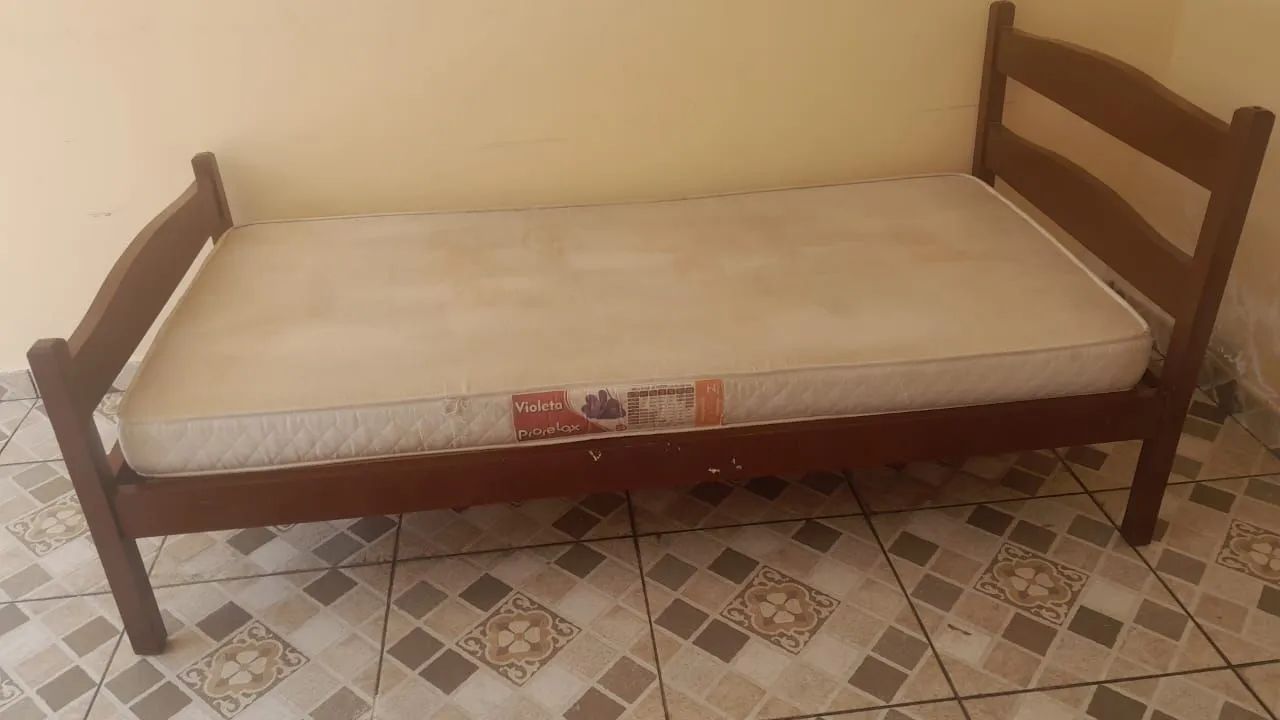 Cama de solteiro, sem colchão. - Foto 2