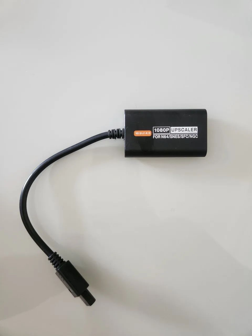 Adaptador HDMI compatível com Super Nintendo, N64 e Game cube. 