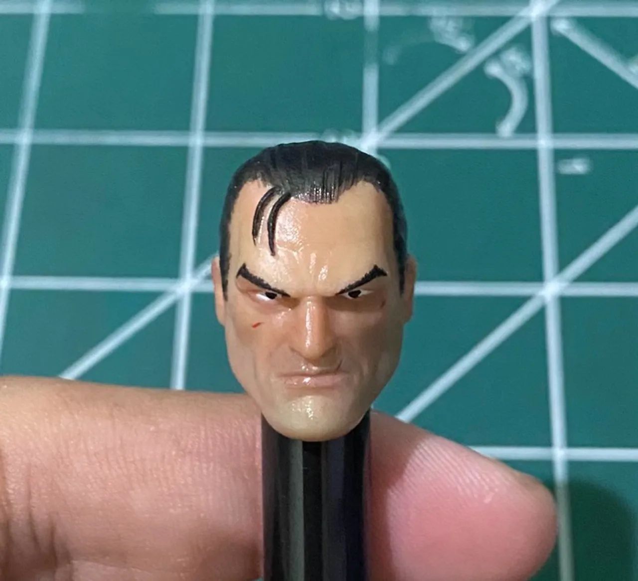 Head custom The punisher marvel legends justiceiro 