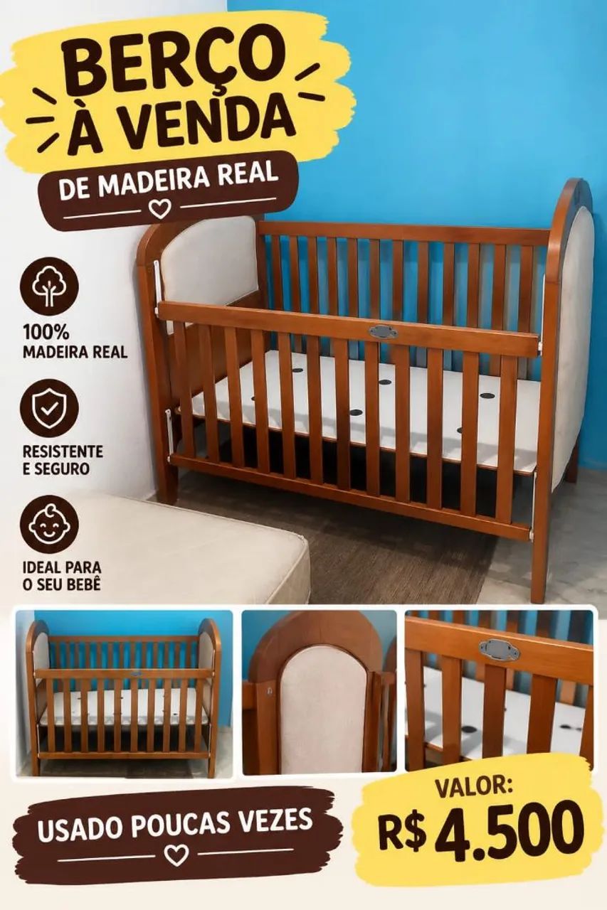 Vendo berço 
