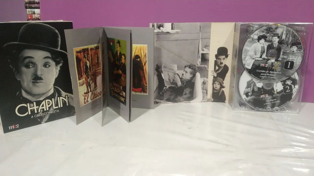 Dvds Chaplin Obra Completa original 