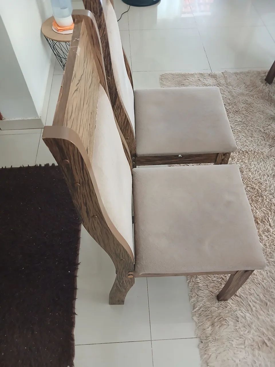 Jogo cadeiras de sala de estar - Foto 3