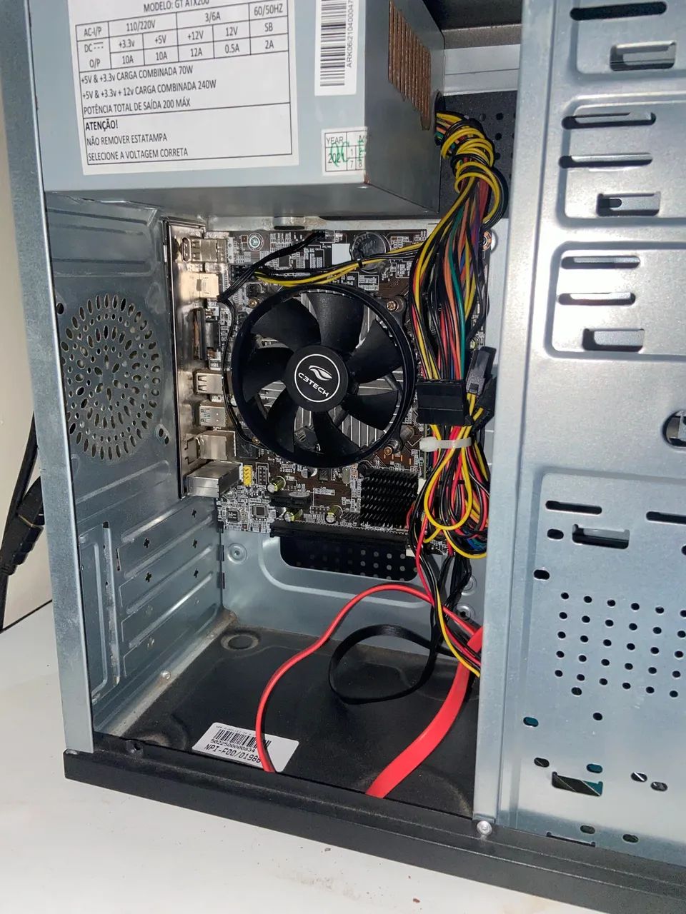 Gabinete completo, cpu completa (FAÇO TROCA) - Foto 5