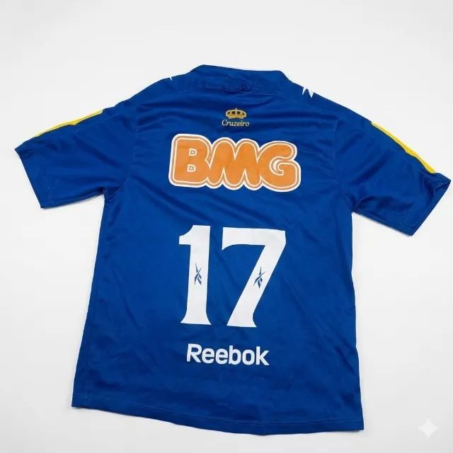 Camisa Cruzeiro Reebok GG 2010 Original - Foto 2