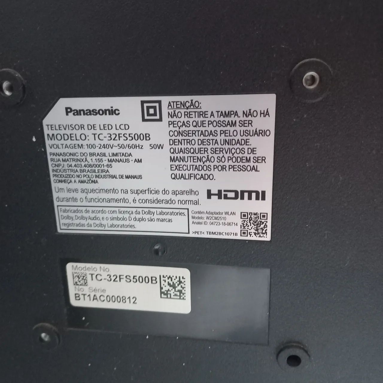 Tv panasonic com a imagem litrada  - Foto 3