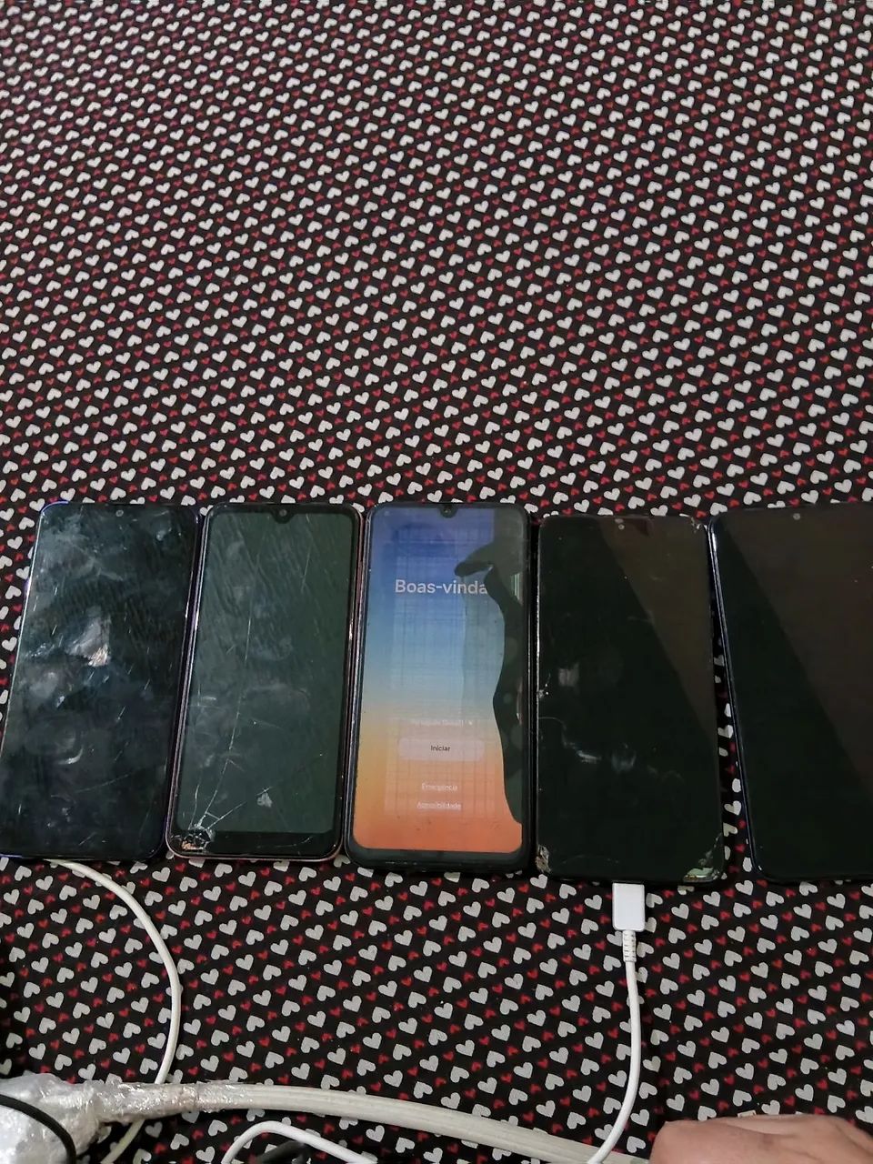 Celulares para retirar peças e concerto 