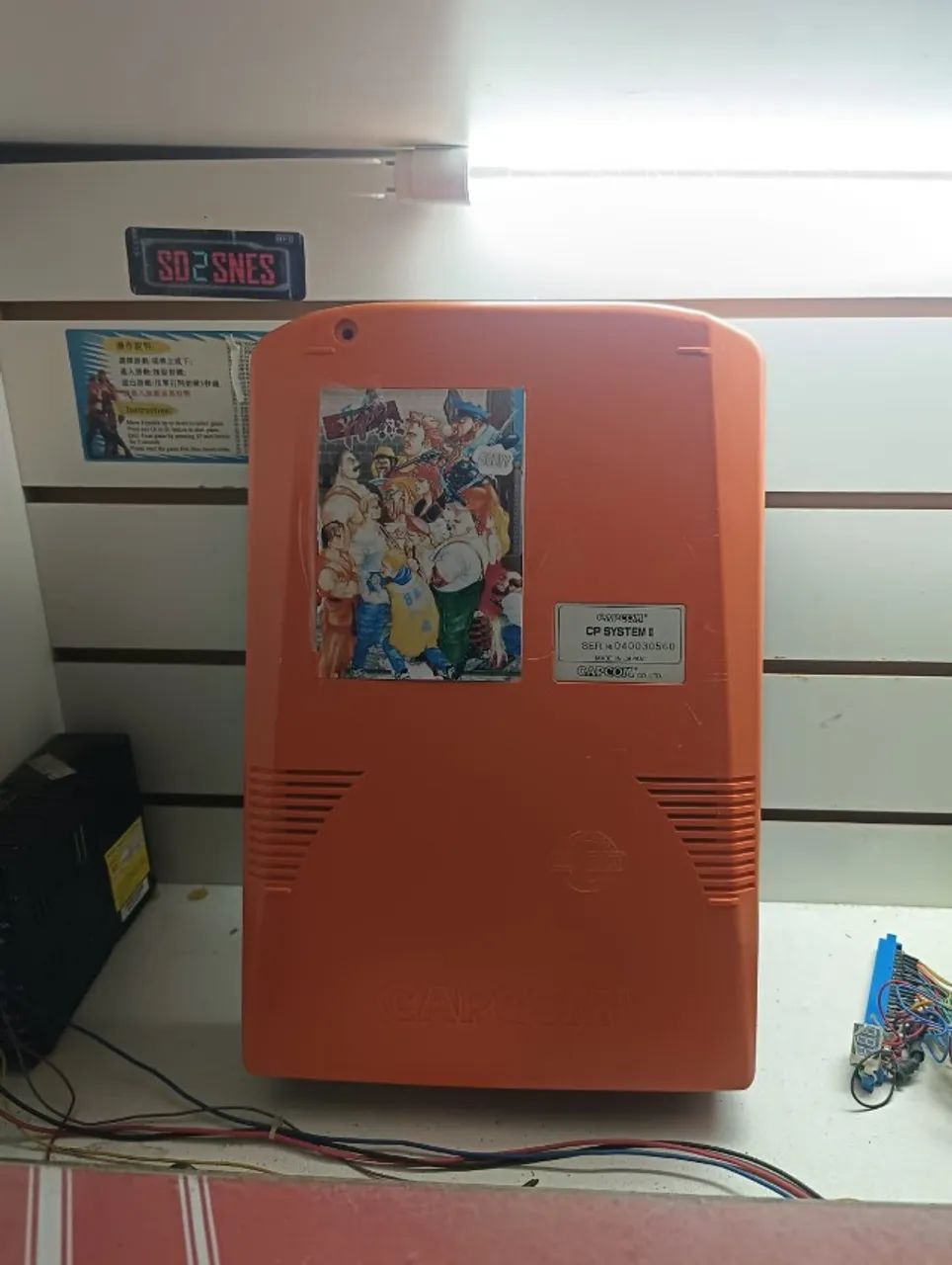 PLACA FLIPERAMA FINAL FIGHT 30TH ANIVERSARY CPS2 CONVERSION  - Foto 2