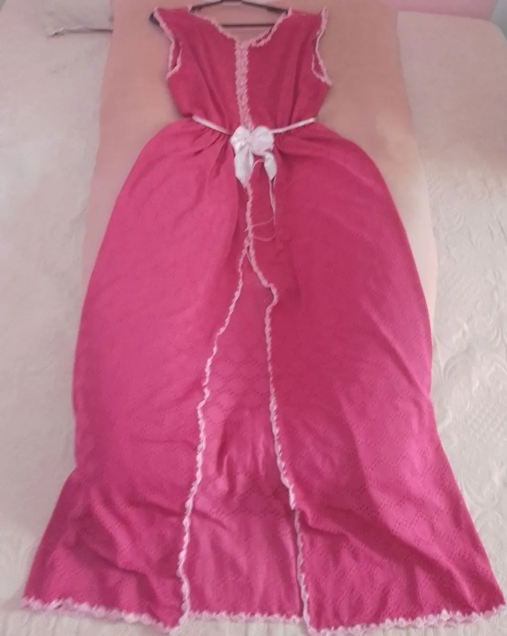 Bata Gestante pink  de laise - Foto 2