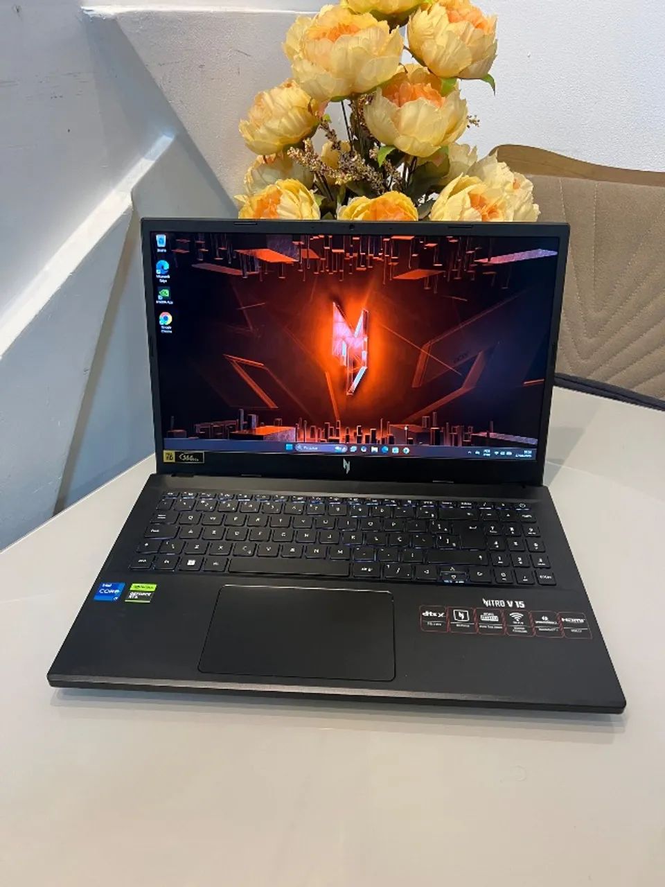 Notebook gamer Nitro V Core i7º13 RTX 4050