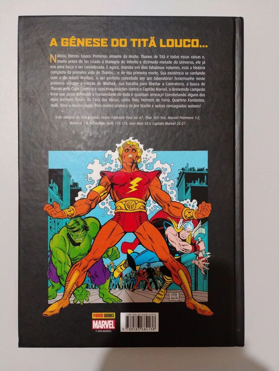 A Saga de Thanos deluxe completa 1 e 2 - Foto 2