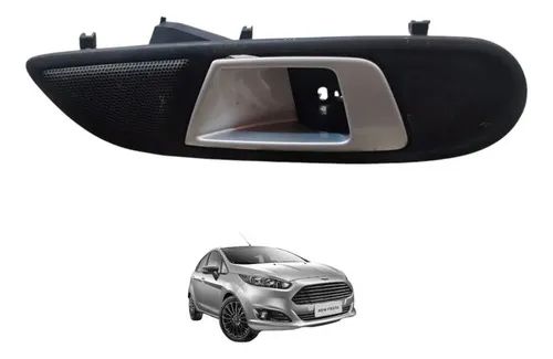 Maçaneta Interna New Fiesta 2013 A 2017 Preto - Peças para carros