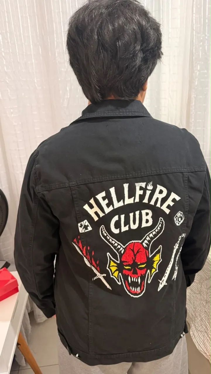 Jaqueta Hellfire Club Stranger things