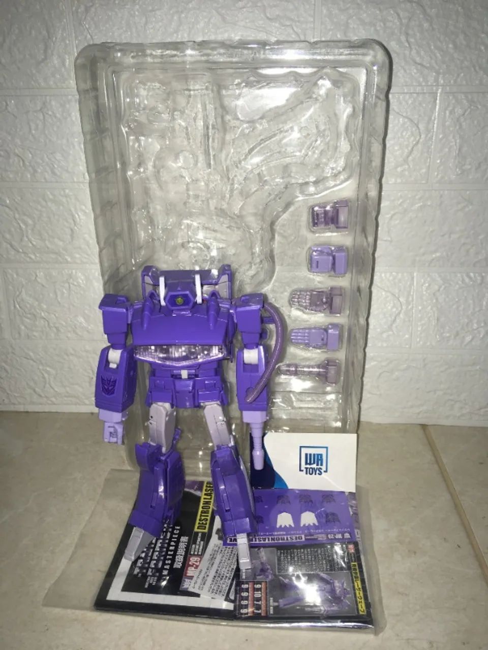 Shockwave Destron Laserwave Transformers Masterpiece Mp-29