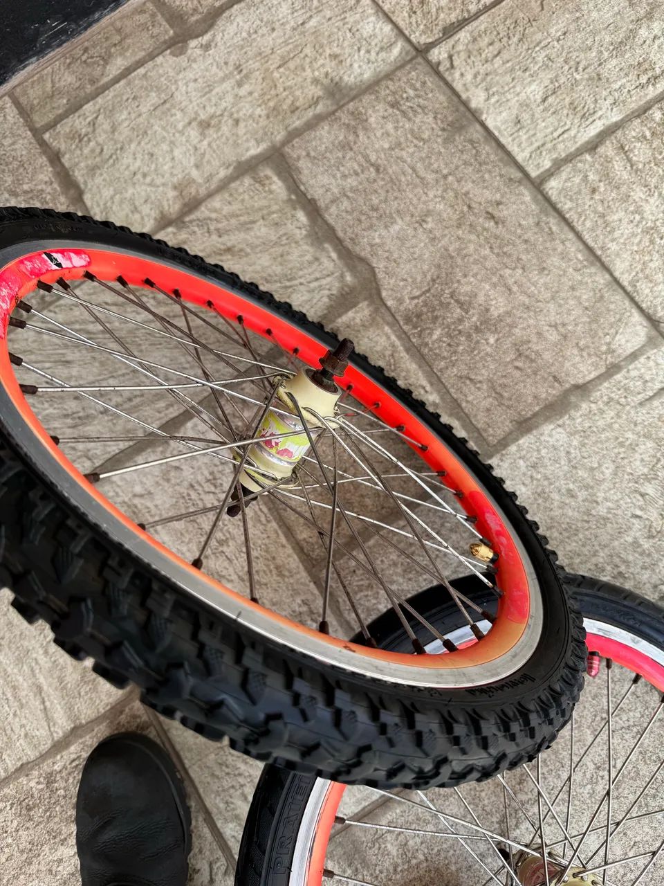 Roda completa aro 20 bike - Foto 2