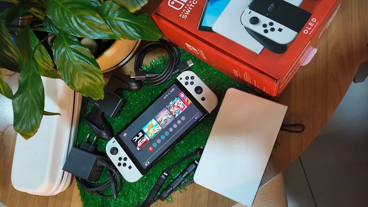 Nintendo switch oled completo