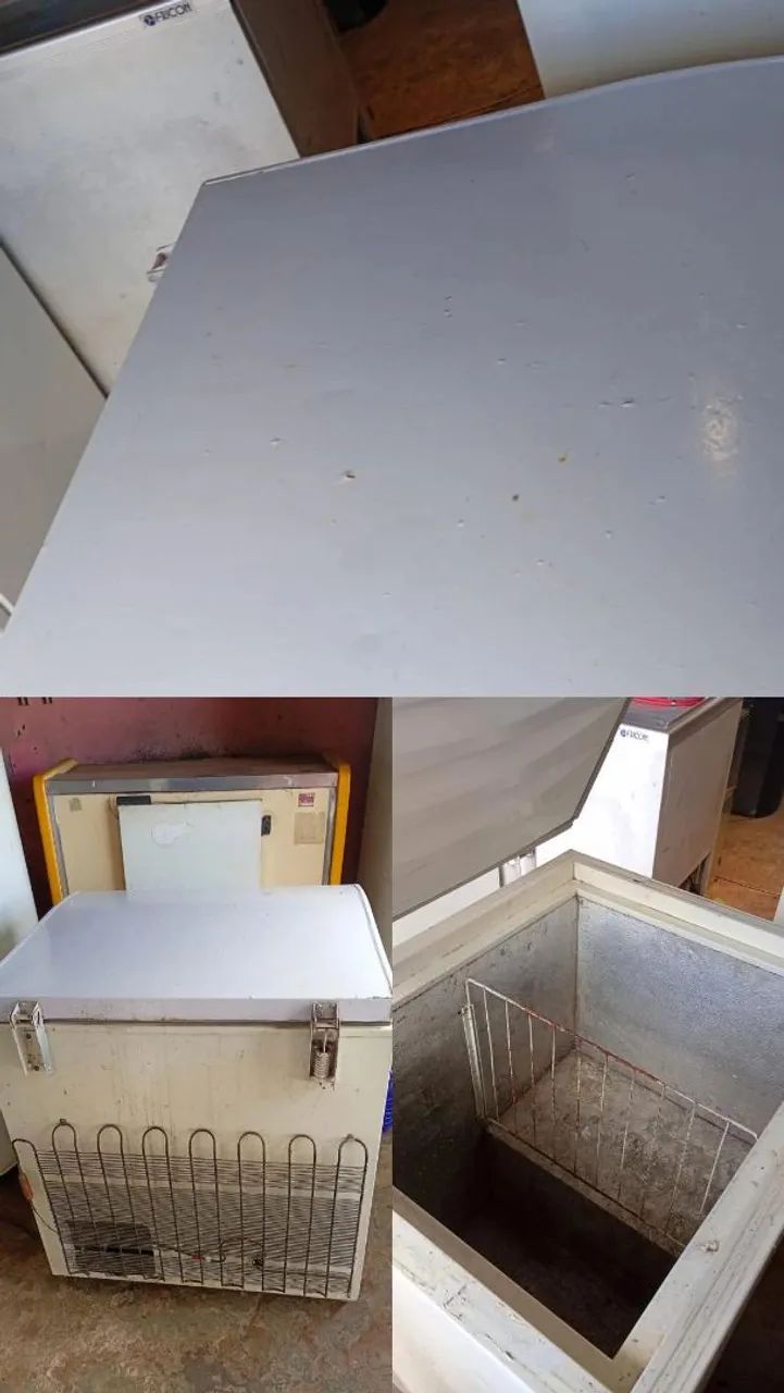 Freezer uma tampa 
