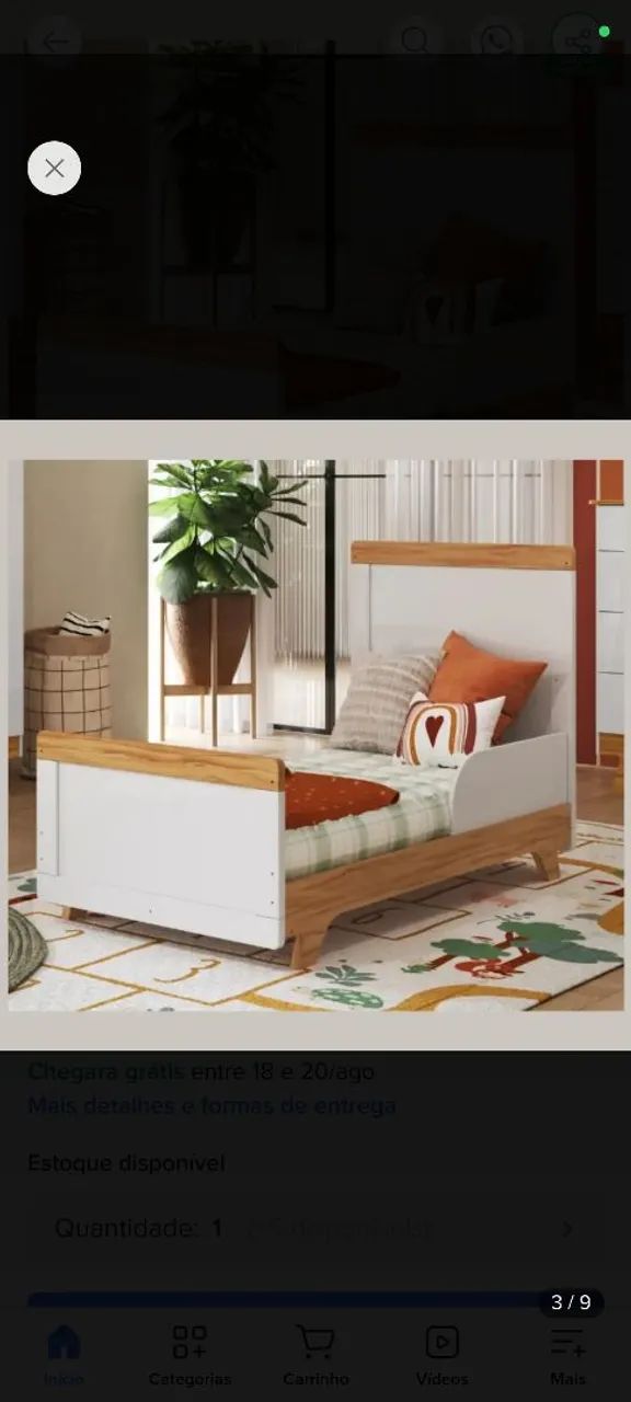 Berço Americano 100% MDF - Foto 3