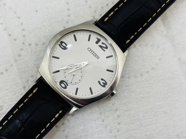 Citizen Wingman Small Seconds Minimalista 39mm Ótimo Estado (Usado - Foto 3