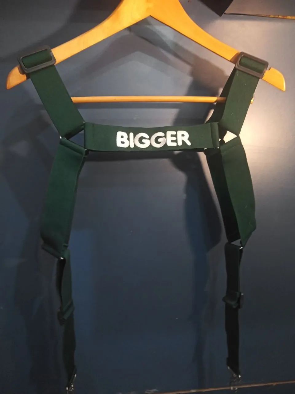 Harness / Suspensório Peitoral Masculino Verde - Marca Bigger