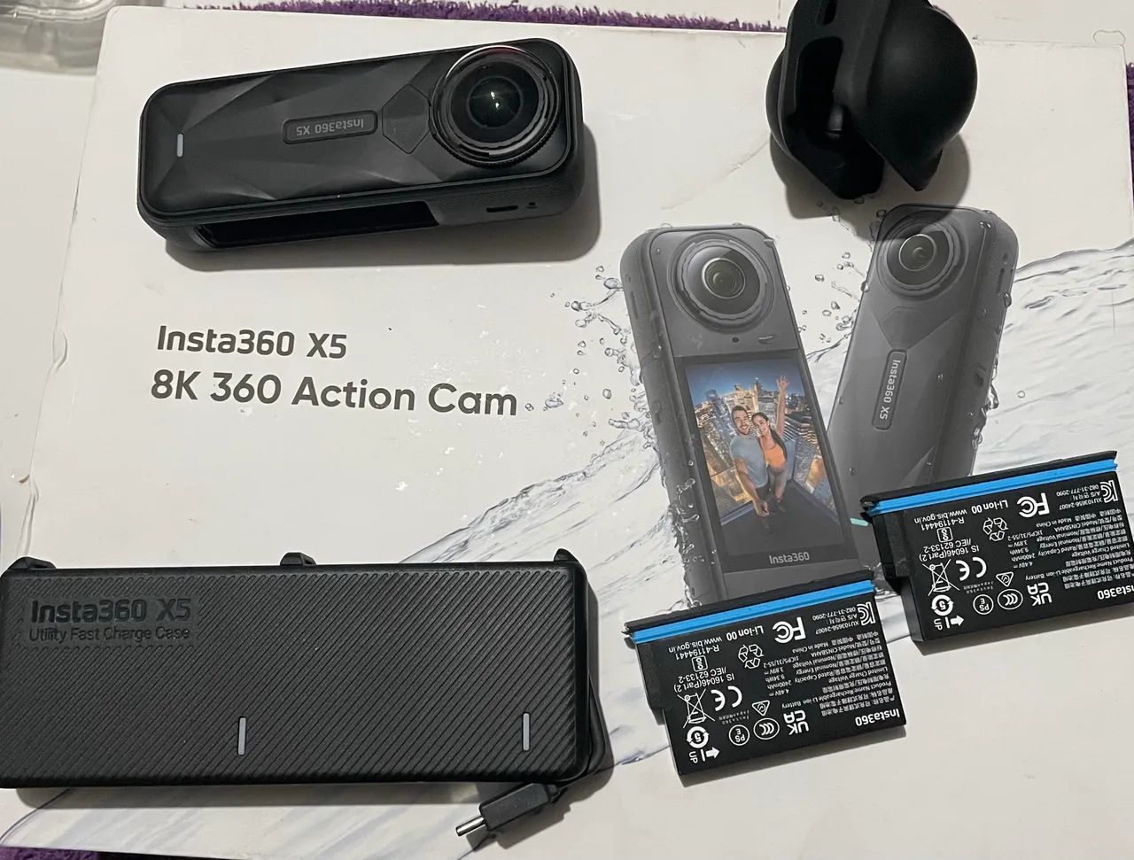 Câmera insta 360 x5 