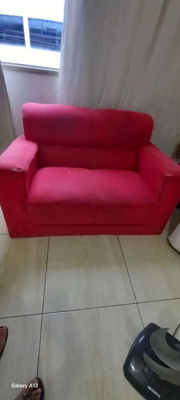 Sofá 2 lugares Com Avaria nos braços  - Foto 3