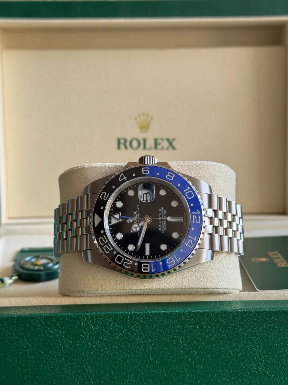 Relogio Rolex GMT Master 2 Base ETA Completo  - Foto 3