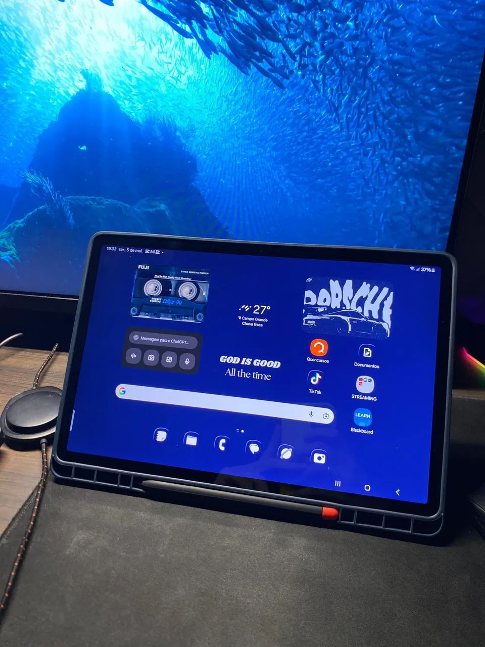 TABLET S7 FE SAMSUNG EM ÓTIMAS CONDIÇÕES  - Foto 2