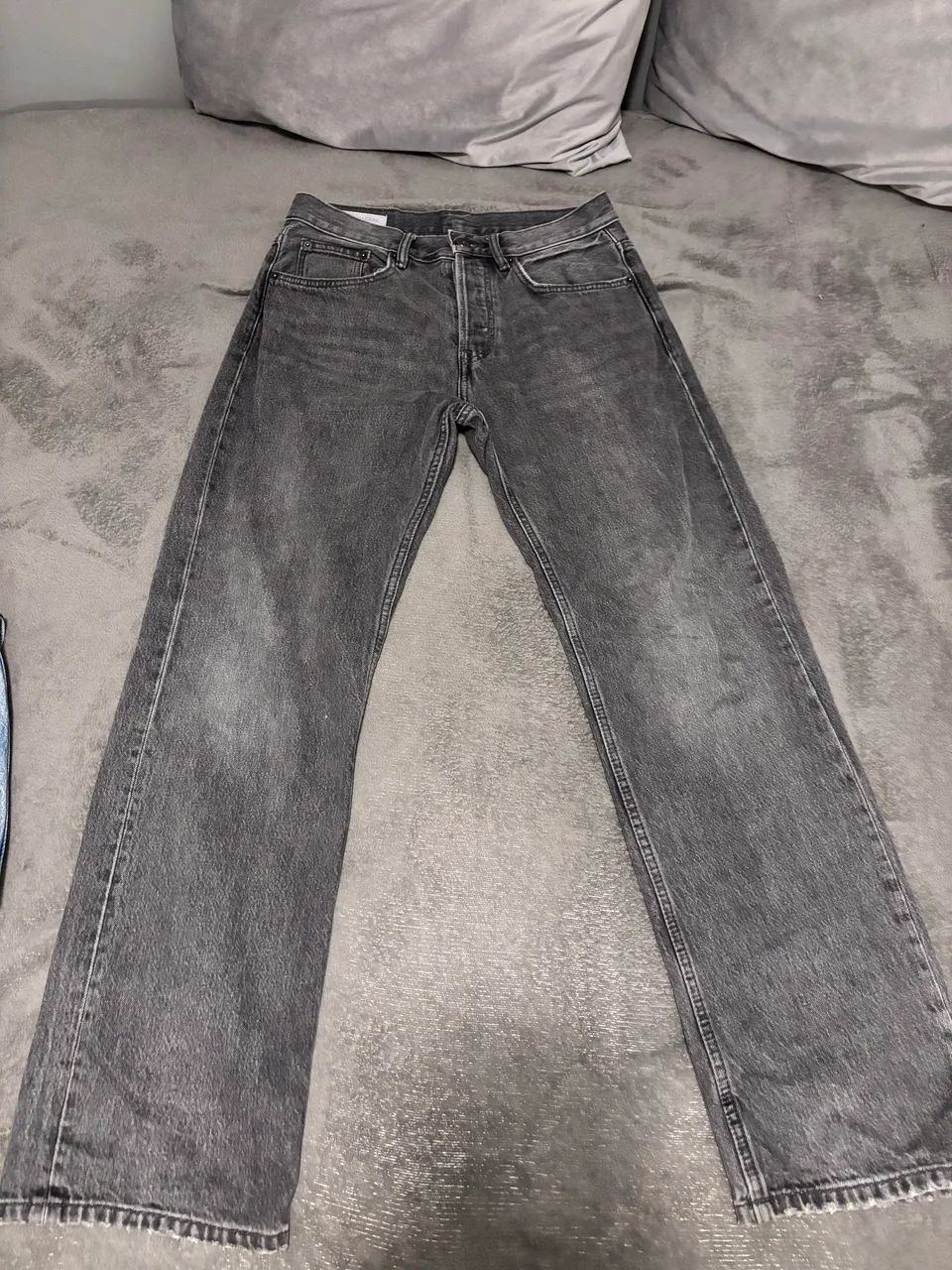Calça ZARA Jeans Cinza  - Foto 2
