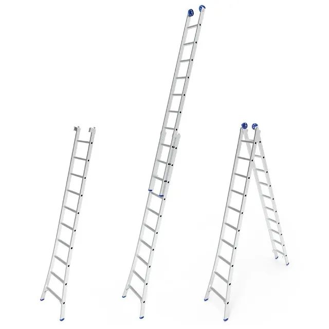Escada Extensiva Mor 2x10 de alumínio