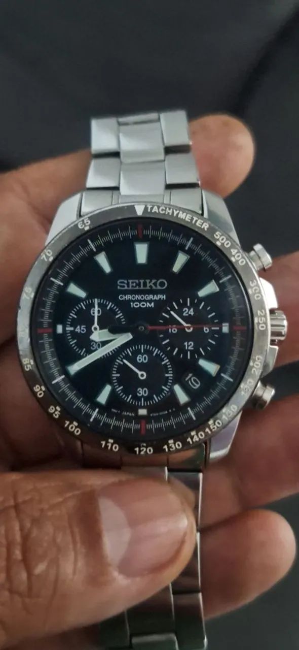 Vendo relógio Seiko cronógrafo original tudo ok - Acessórios