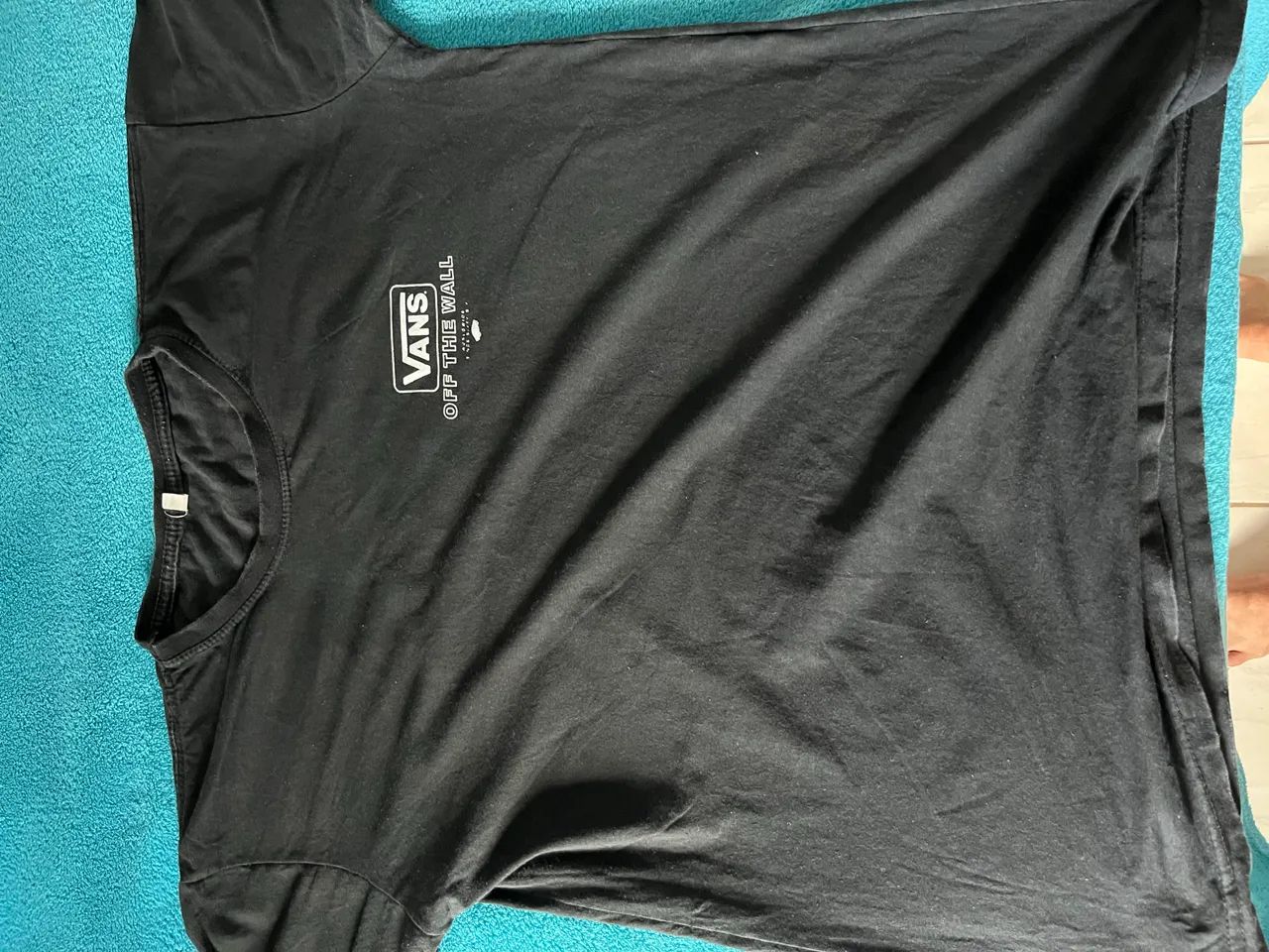 Camiseta Preta - Vans Off The Wall - Foto 3