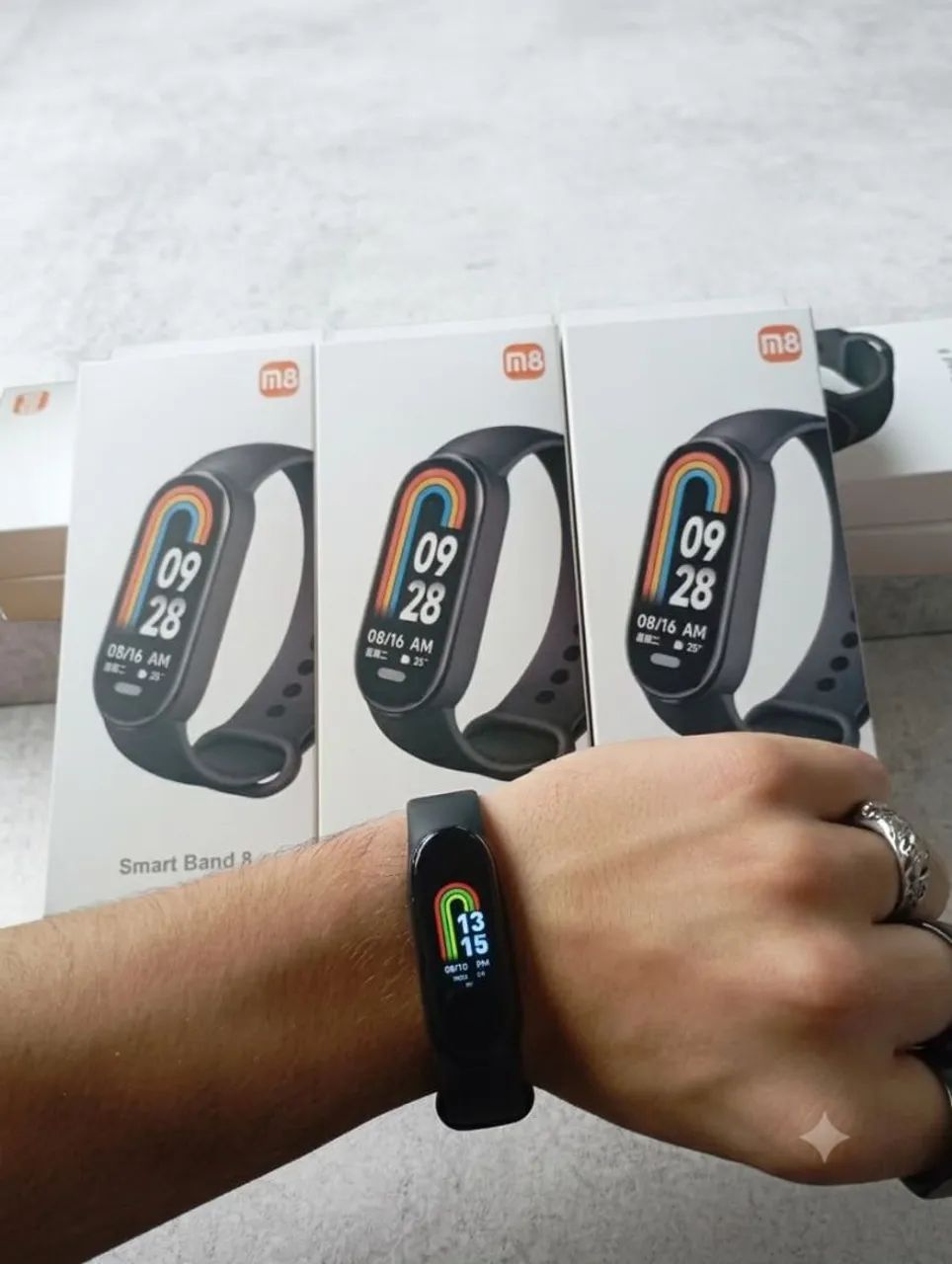 ? M8 Smart Band 8 - Nova | Fitness + Estilo