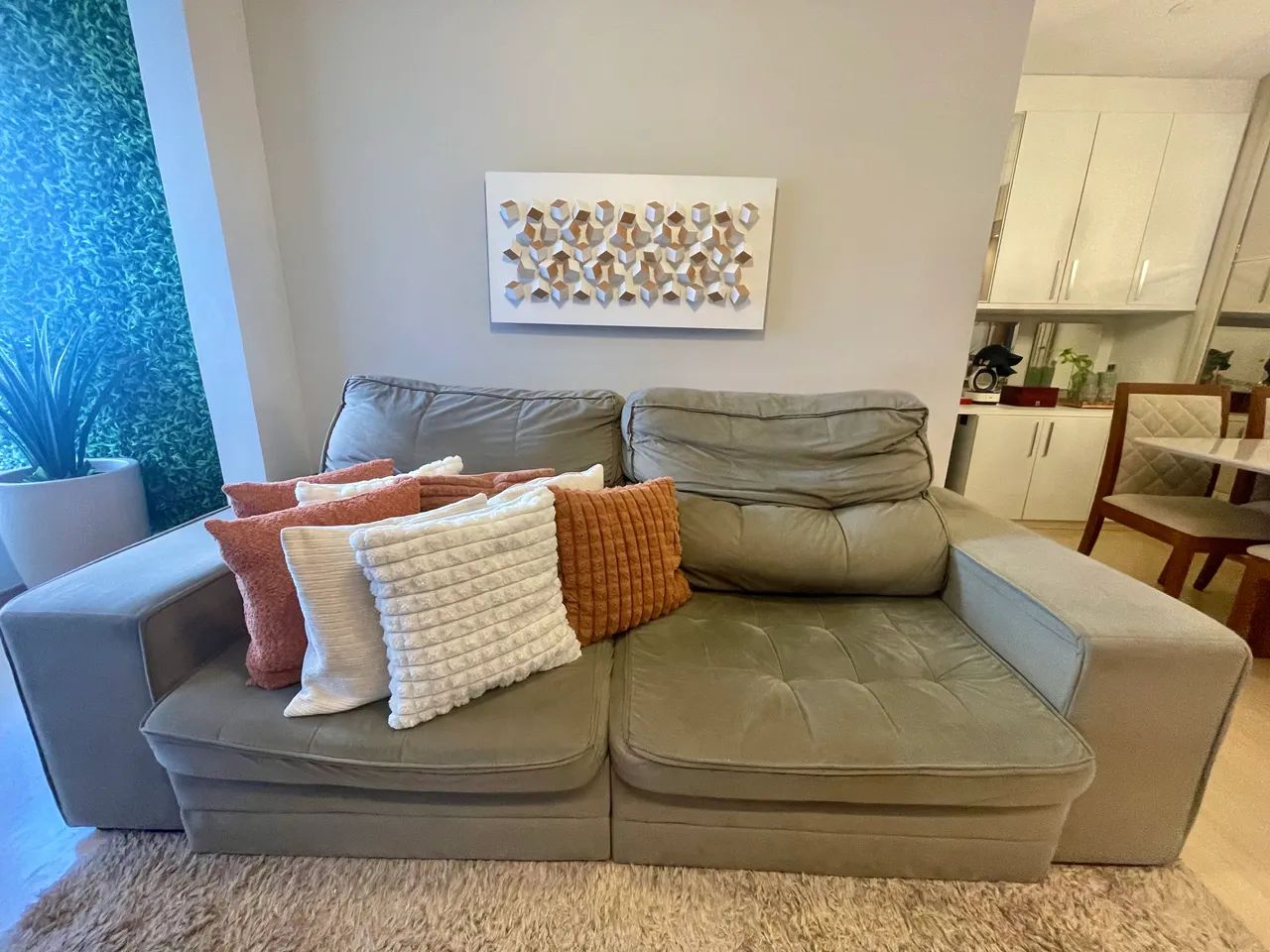 Sofá Retrátil Confortável 2,50 metros - Foto 2