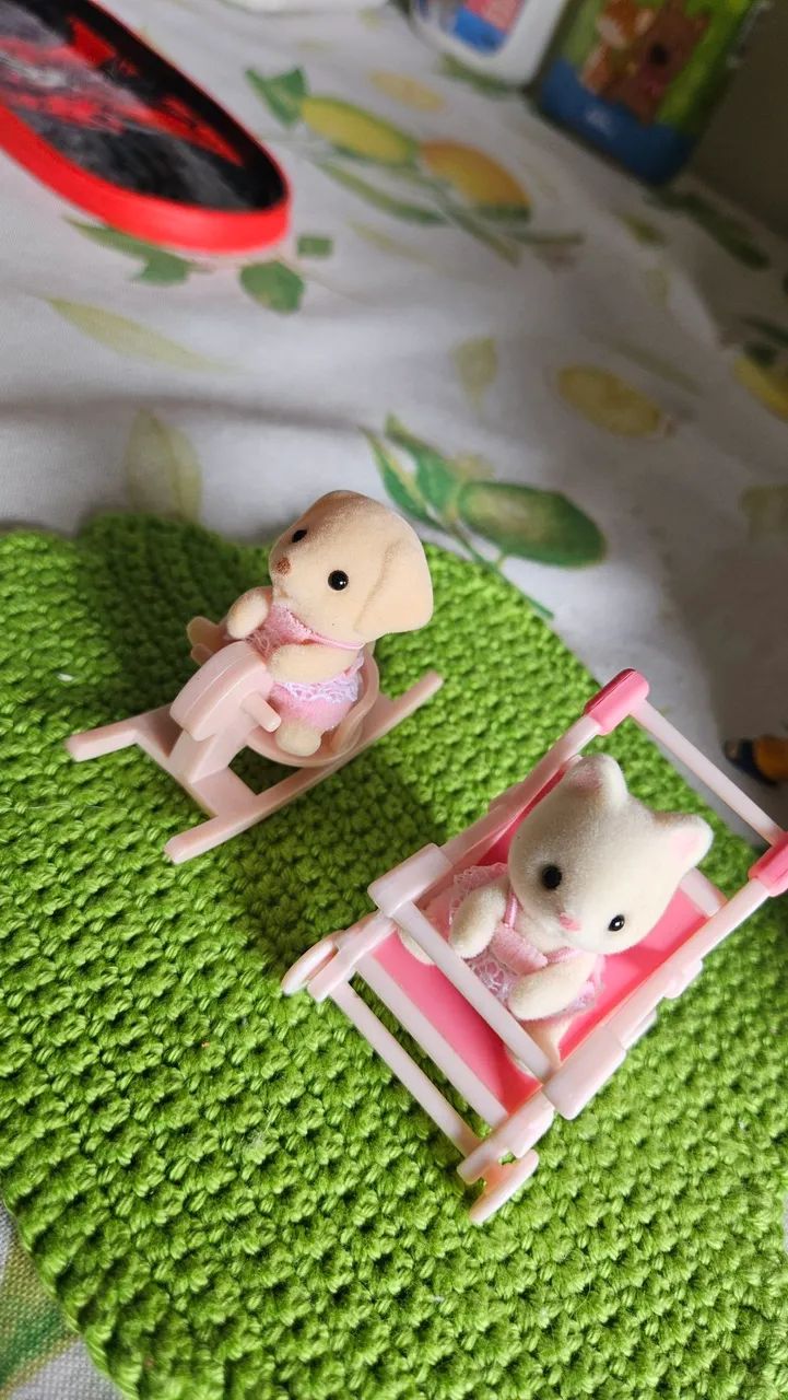 Labrador e gatinha seda Sylvanian families - Foto 2