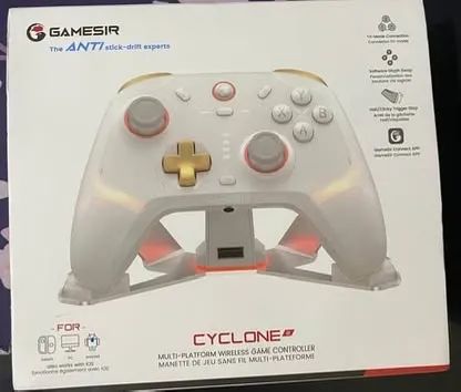 Controle Cyclone 2 Gamesir Sem Fio + Dock Carregadora Compatível Com Android iOS PC - Foto 4