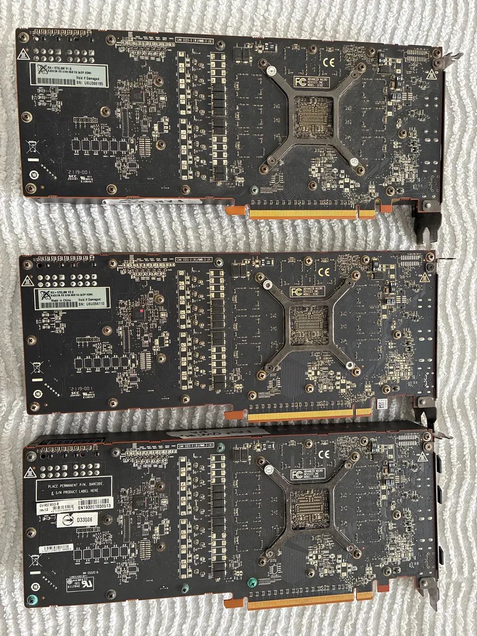 3 AMD RX 5700 com defeito - na caixa - Foto 3