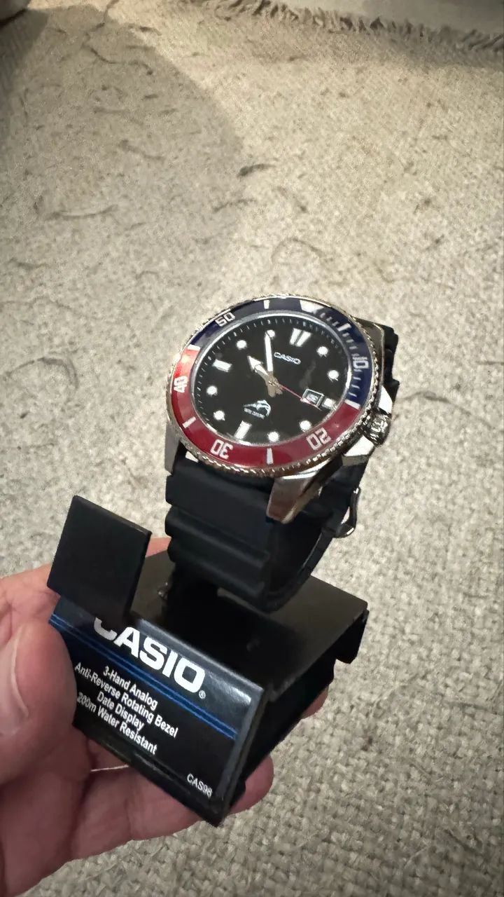 Casio Duro Marlin 44mm novo  - Foto 2